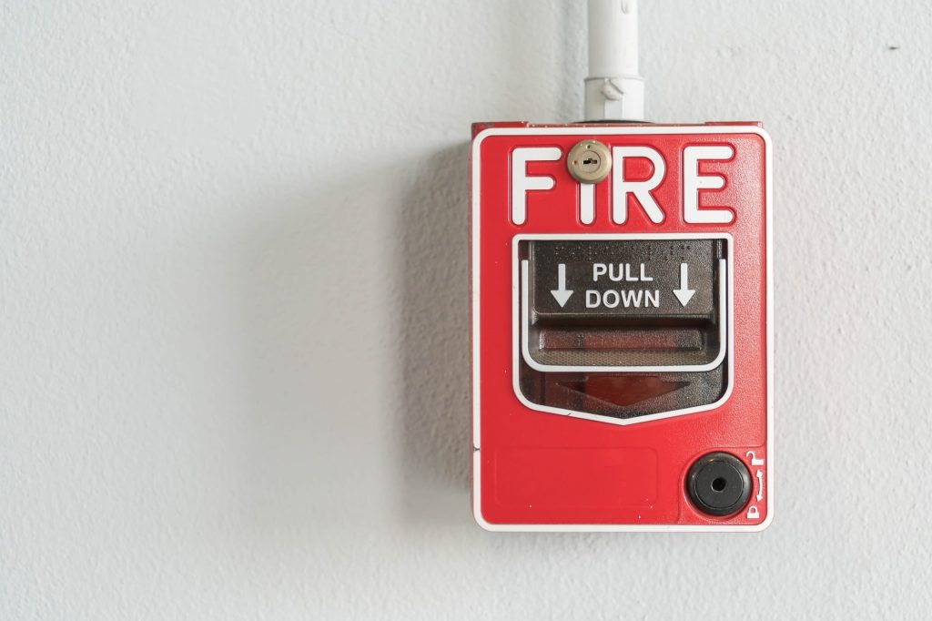 Smoke detector in Coquitlam