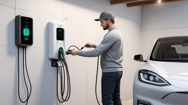 EV charger installation
