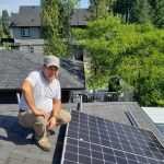off-grid solar installation