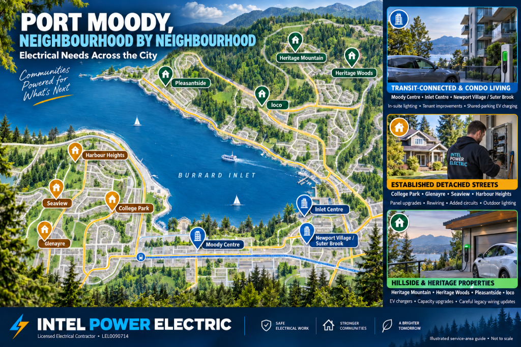 Electrician in Port Moody 1 Electrician in Port Moody Intel Power Electric Ltd. 1