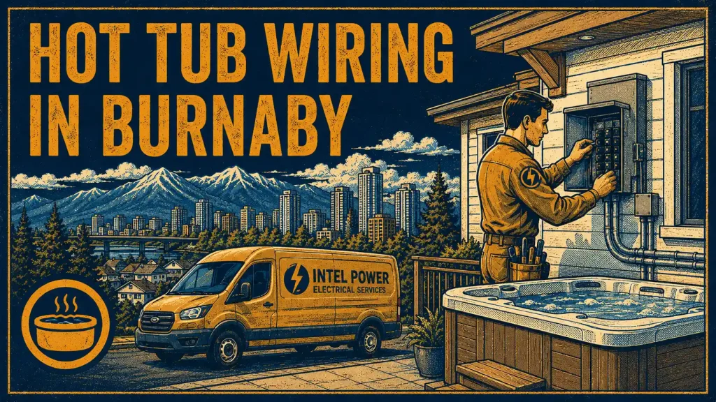 Hot Tub Wiring in Burnaby