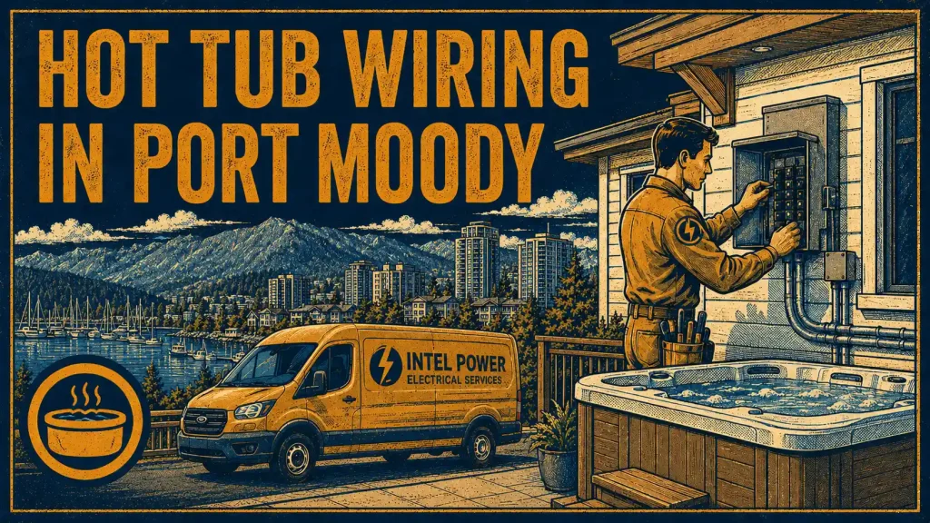 Hot Tub Wiring in Port Moody