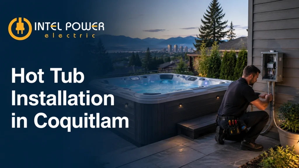 hot tub installation in Coquitlam
